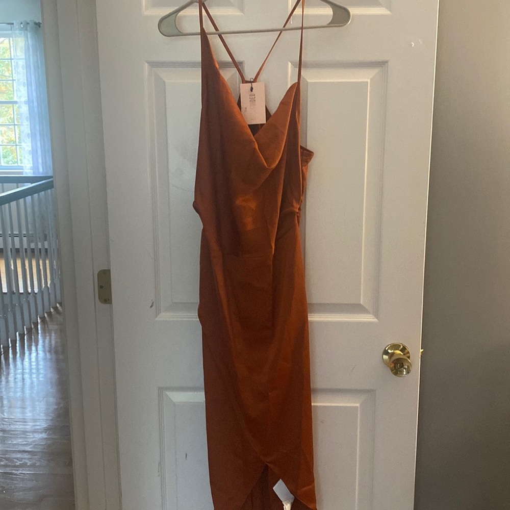 Midi length dress